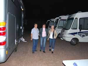 Zur�ck - sp�t in der Nacht