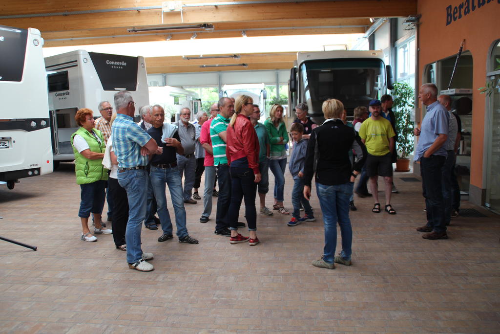 Treffen zur Werksführung