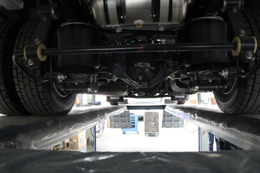 Ein Concorde von unten