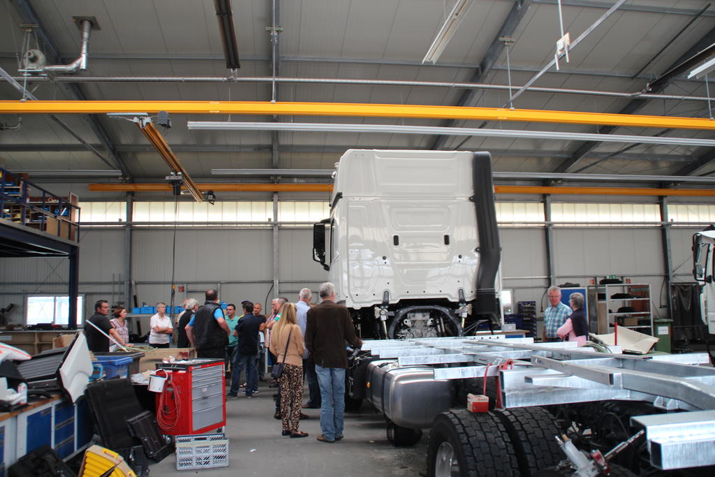 Bei der Werksführung