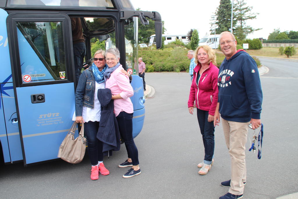 Abfahrt zur Bierkellertour