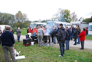 Grillen am Freitag Abend