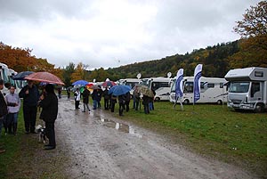 Regen am Samstag