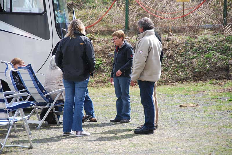 Gaby, Martina, Gudrun und Thomas