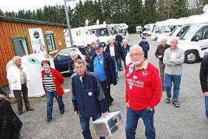 Auf dem Schießstand