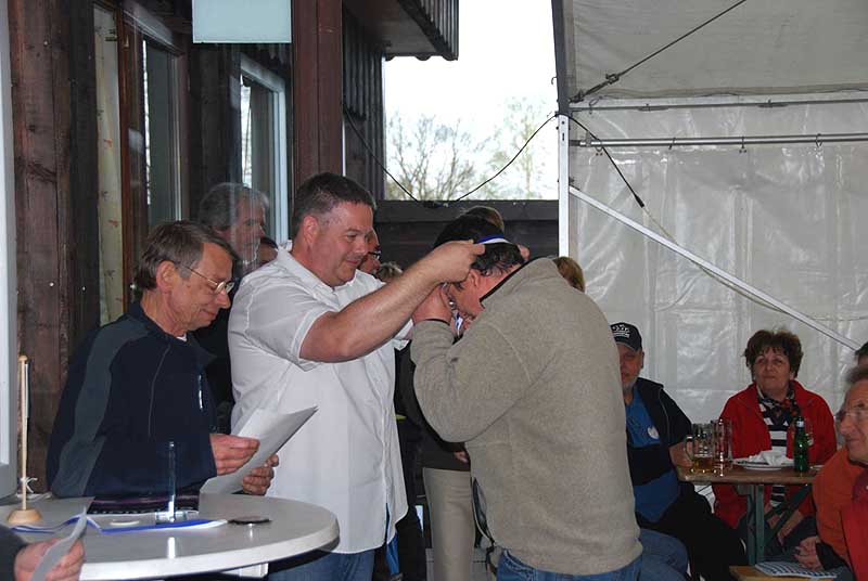 Bei der Siegerehrung