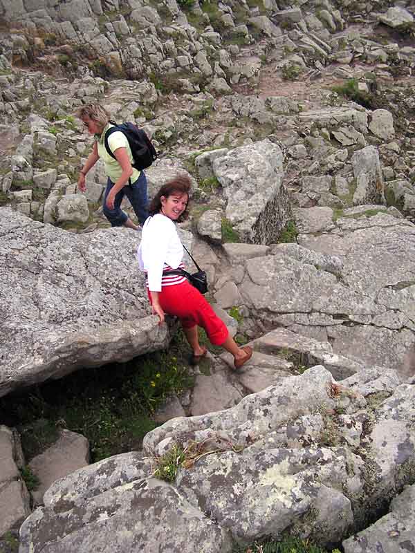 Klettern am Pointe du Raz