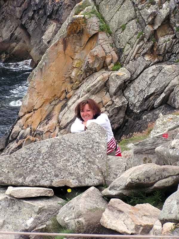 Elke am Pointe du Raz