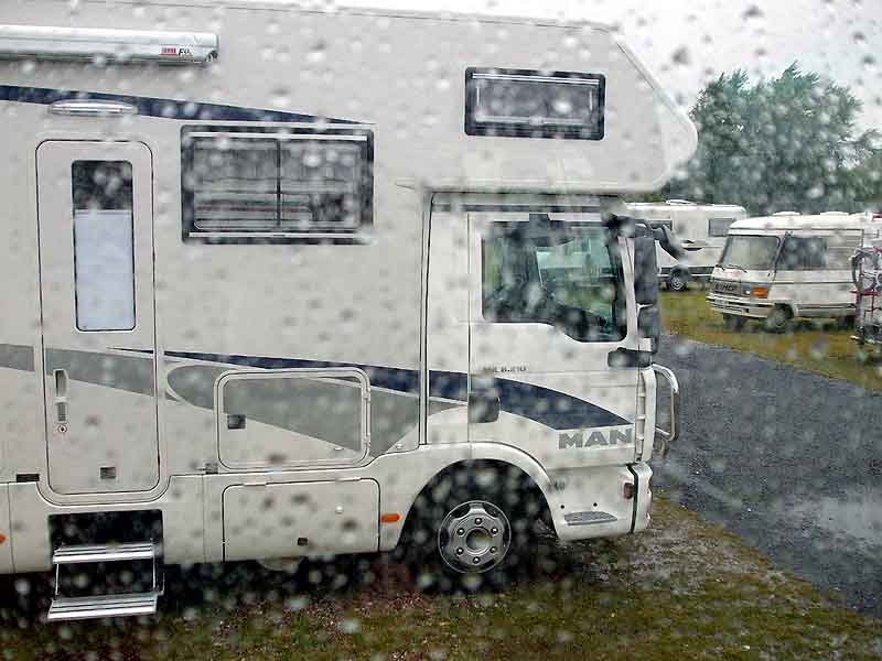 Das Wetter könnte besser sein