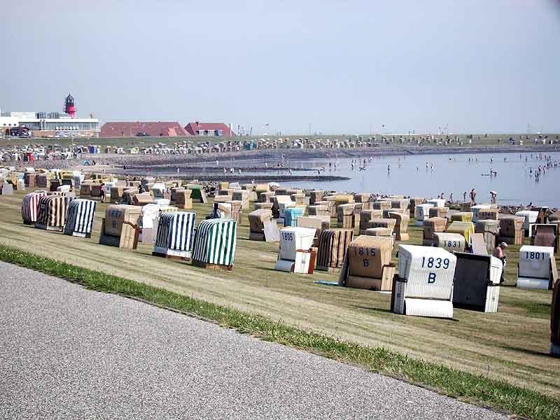 Der Strand bei Büsum