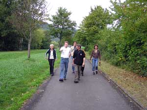 Beim Spaziergang an der Mosel