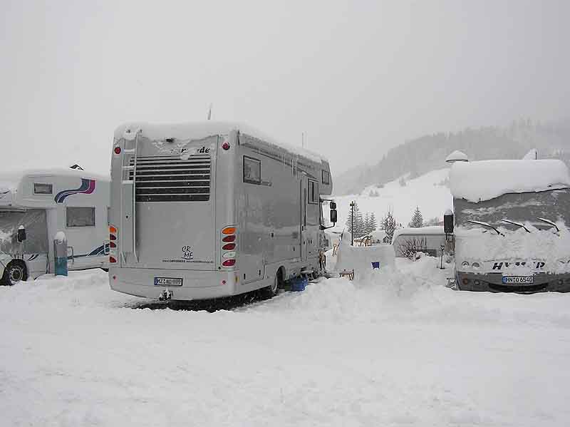 Ein C1 im Schnee