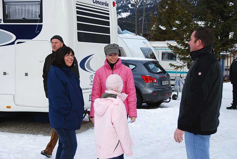 Meenzer beim Verabschieden