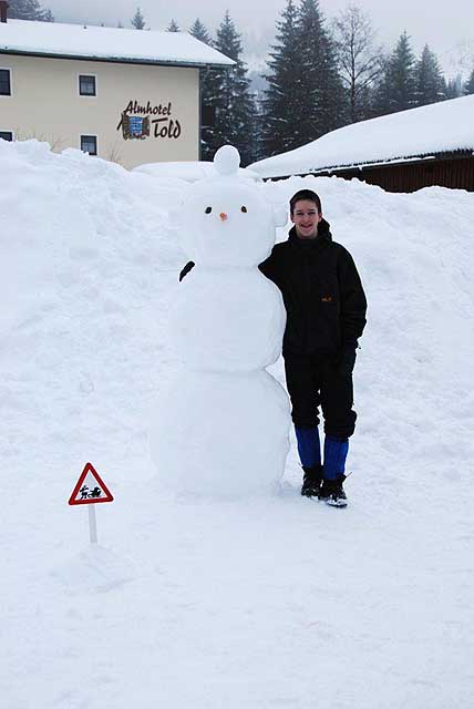 Max und sein Schneemann