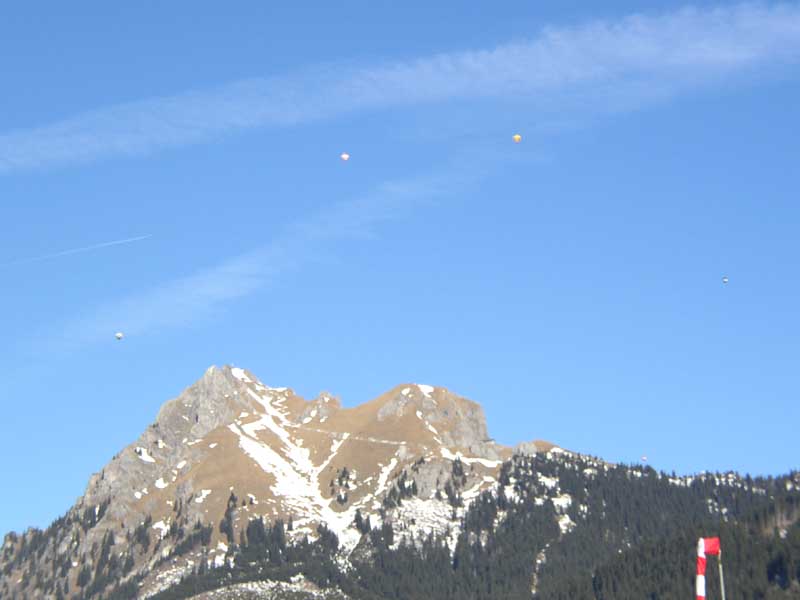 Auf der Fahrt ins Allgäu