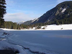 Blick über den Vilsalpsee