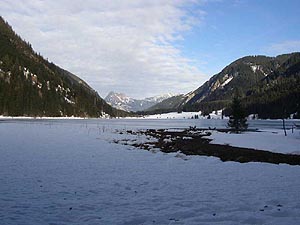 Blick über den Vilsalpsee