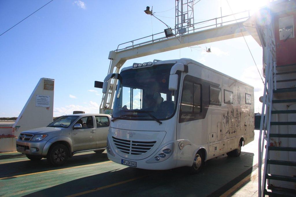 Fähre von Nordirland zur Republik Irland