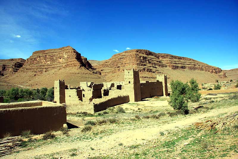 Straße der Kasbah