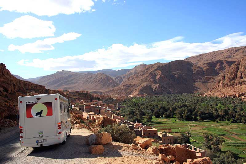 Rast mit traumhaftem Panorama