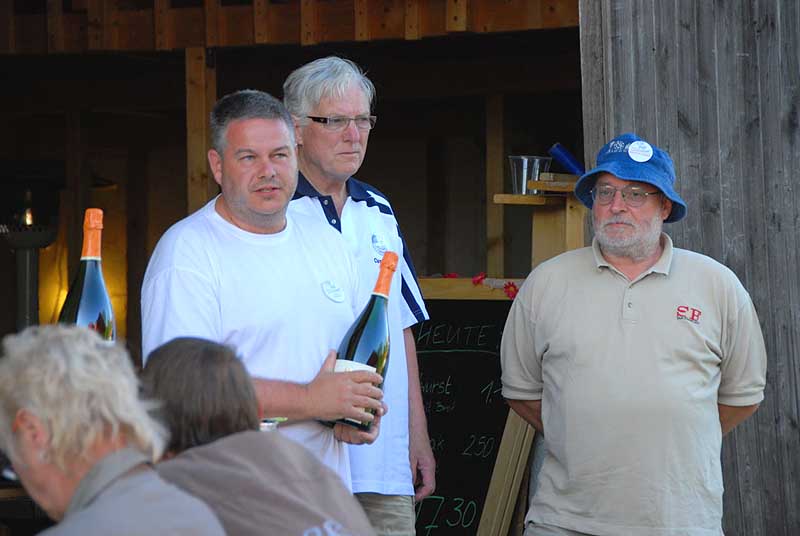 Bei der Siegerehrung