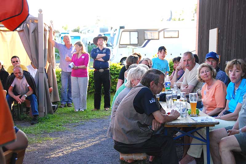 Bei der Siegerehrung