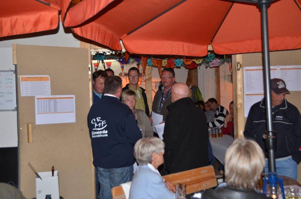 Bei der Siegerehrung