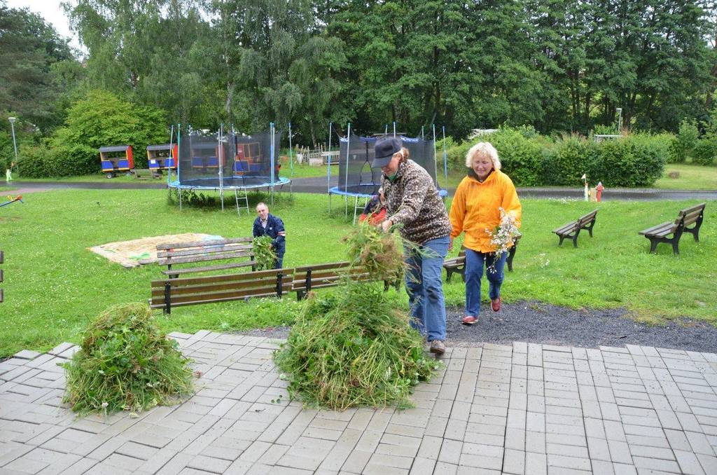 Die Haufen wachsen