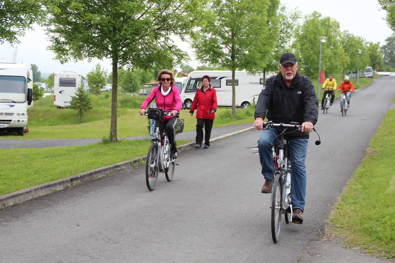 Start zur Radtour