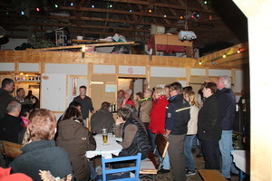 Beim Grillabend