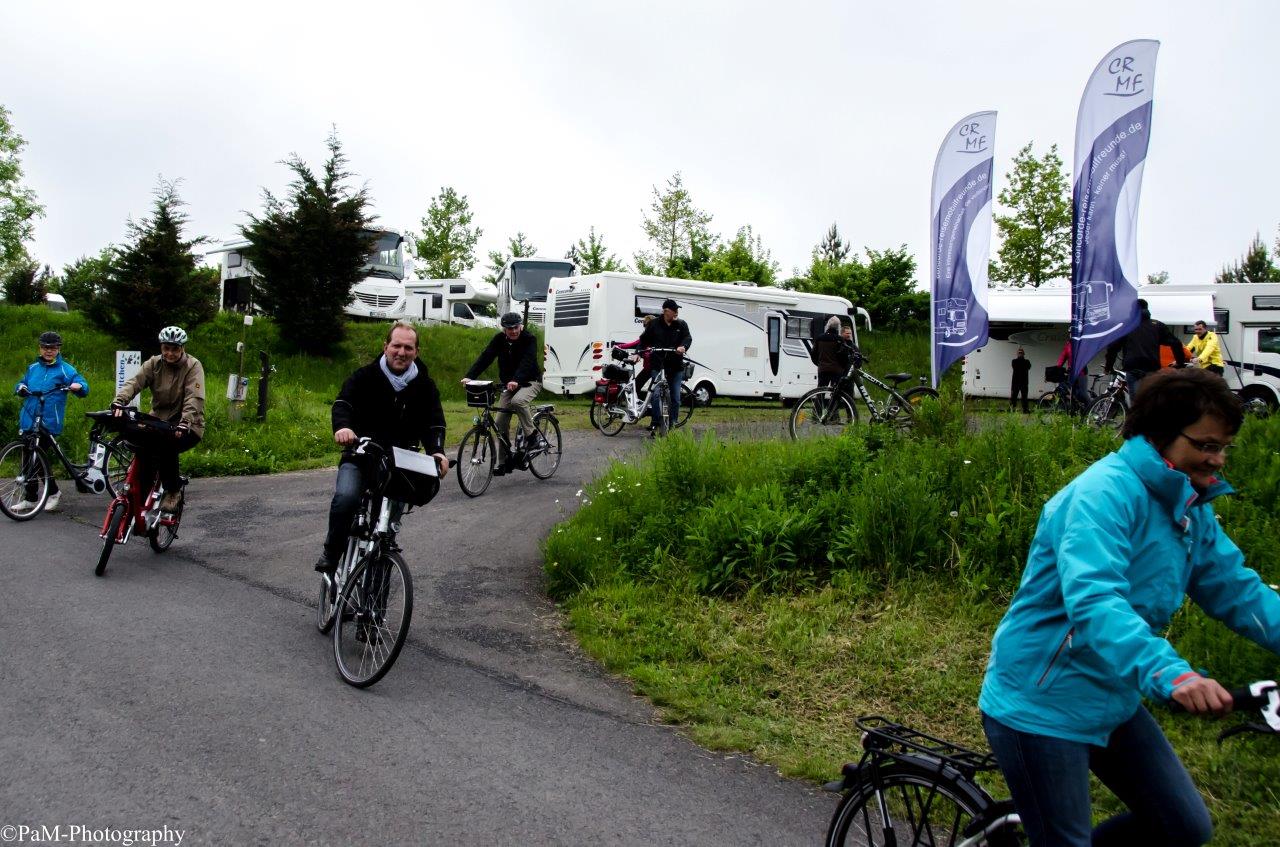 Start zur Radtour