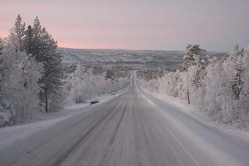 Weit und breit nichst außer Eis und Schnee