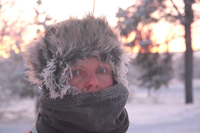 Es ist kalt,sehr kalt