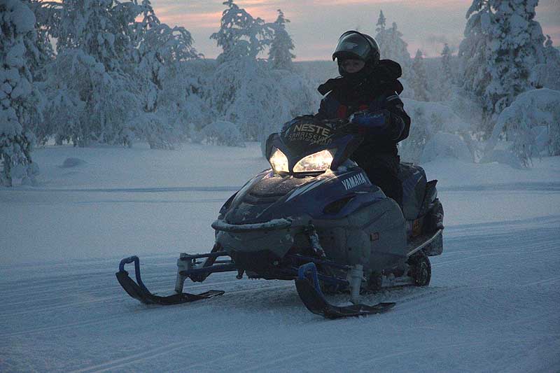 Wieder haben wir das Womo gegen einen Motorschlitten getauscht