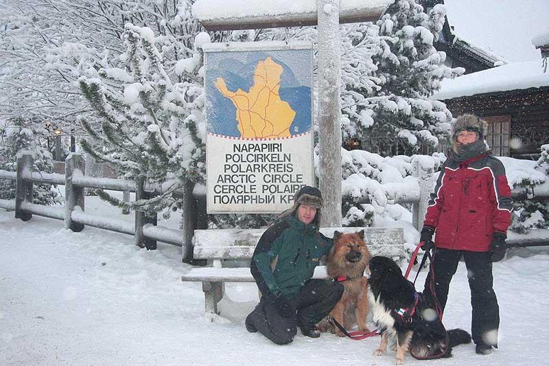 Am 22.Dez. erreichen wir den Polarkreis