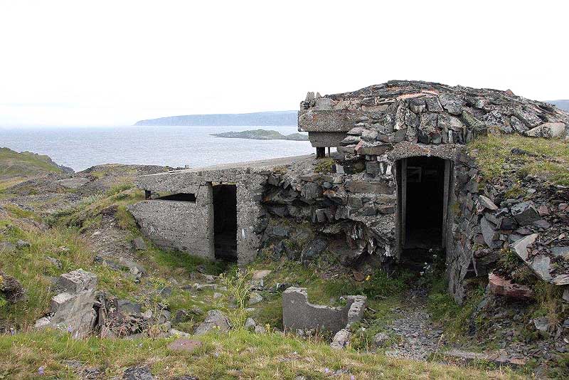 Deutsche Stellungen Veines-Varanger