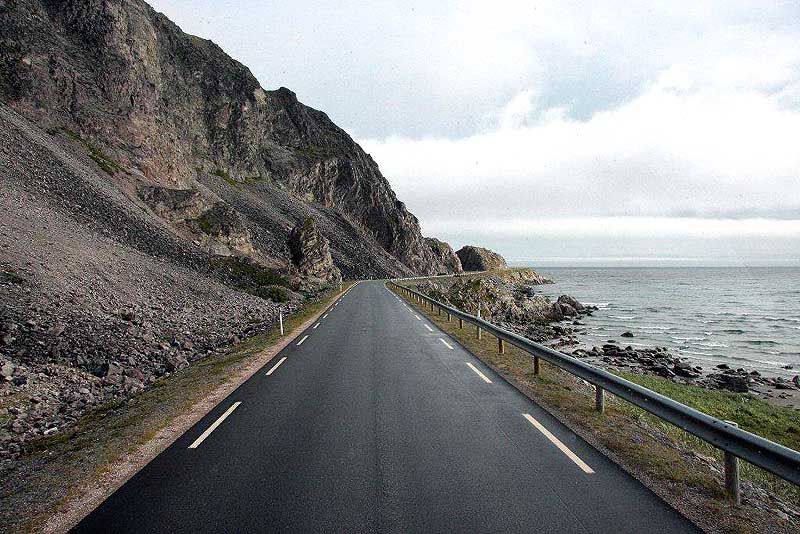 Küstenstrasse nach Berlevag