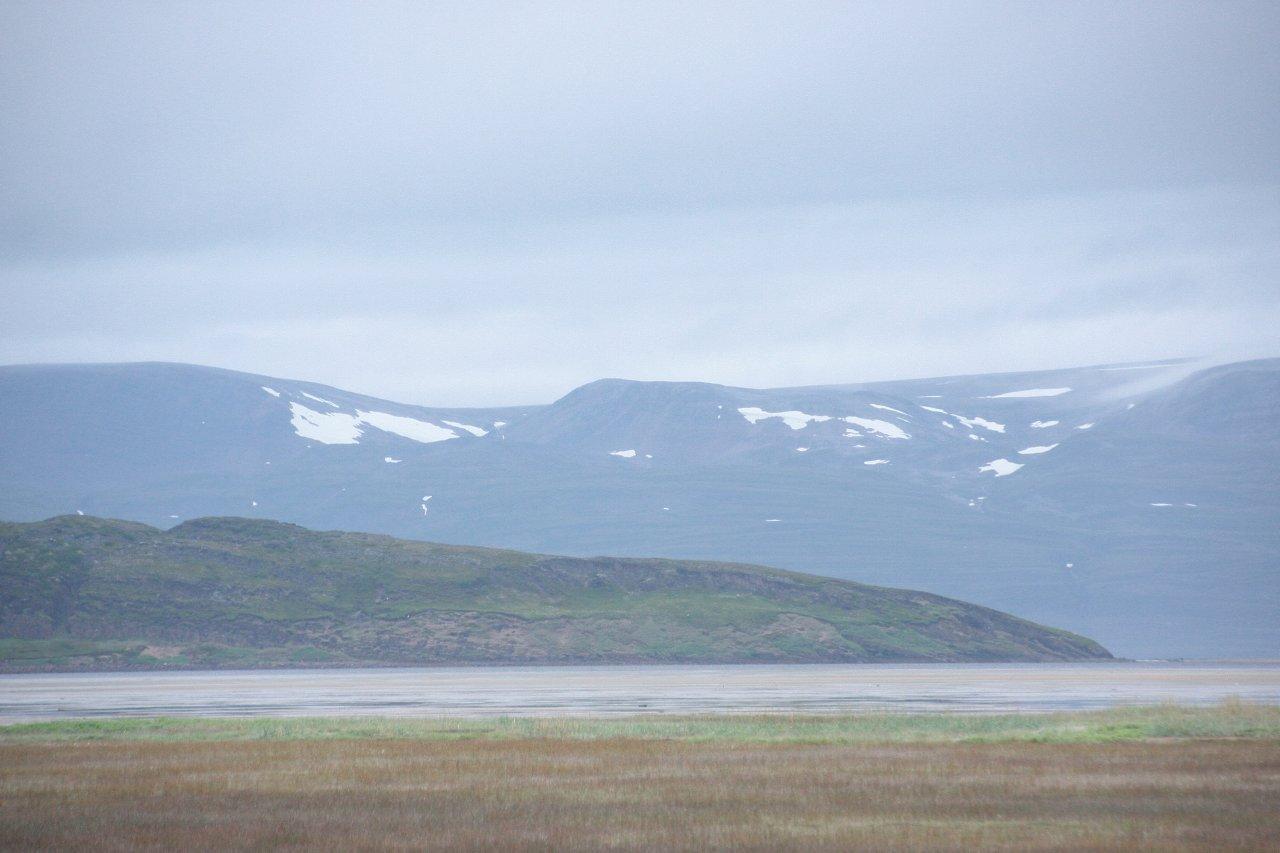 Auf den Bergen liegt noch Schnee,auch im Juli