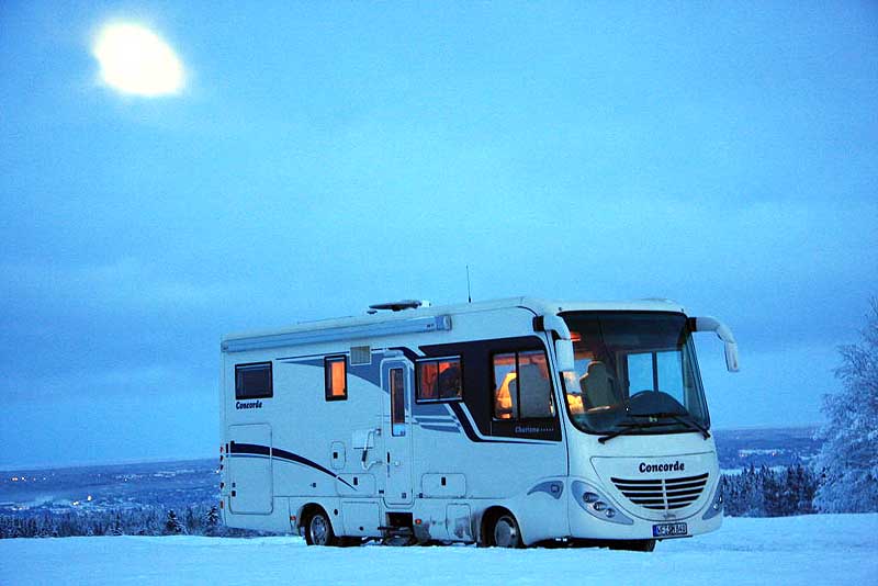 Totale Stille und Weite