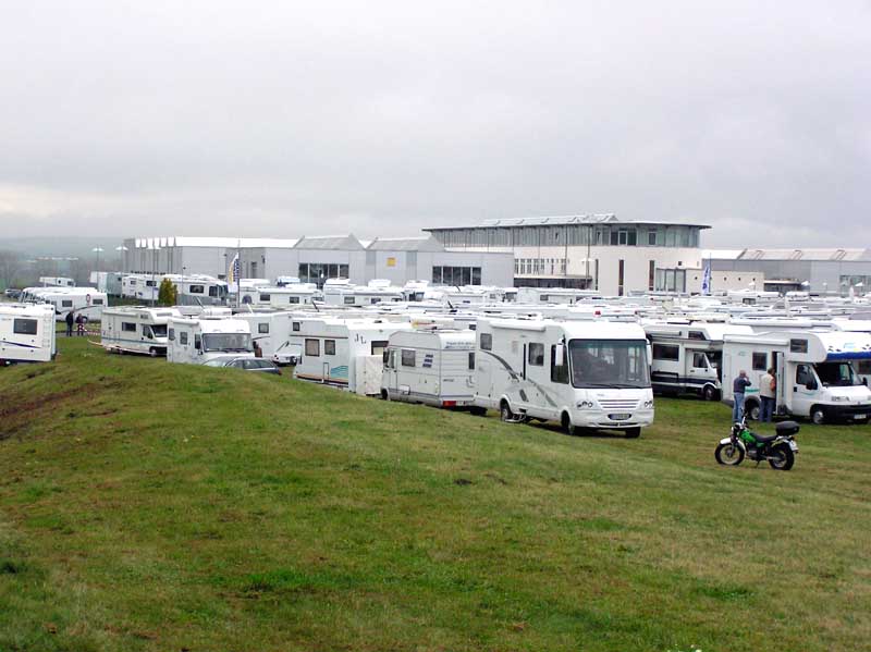 Der Stellplatz in Polch