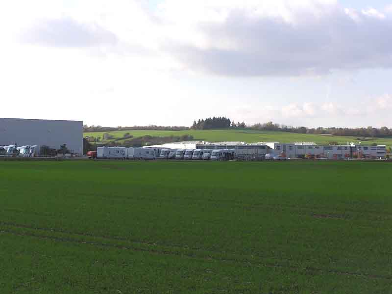 Der Stellplatz in Polch