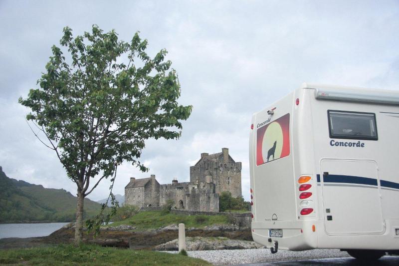 Blick auf Eilan Donnan Castle