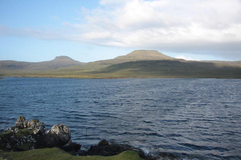 Auf Skye mit herrlicher Aussicht