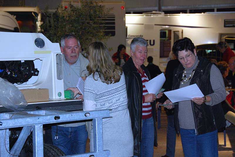 Der Programmablauf wird studiert