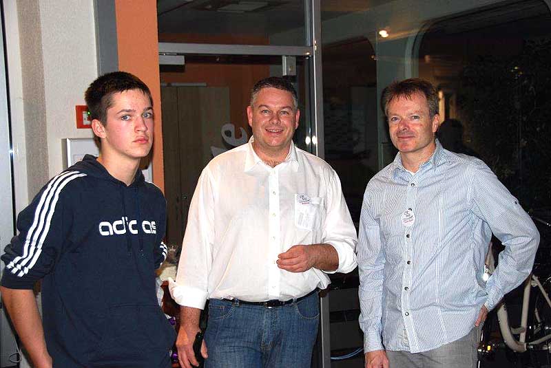 Max, Andreas und Frank