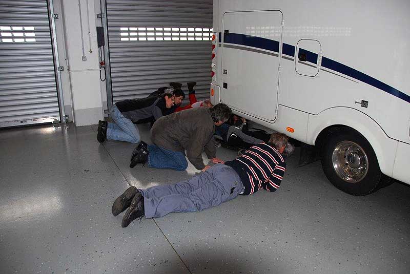 Wo ist denn da Reserverad?