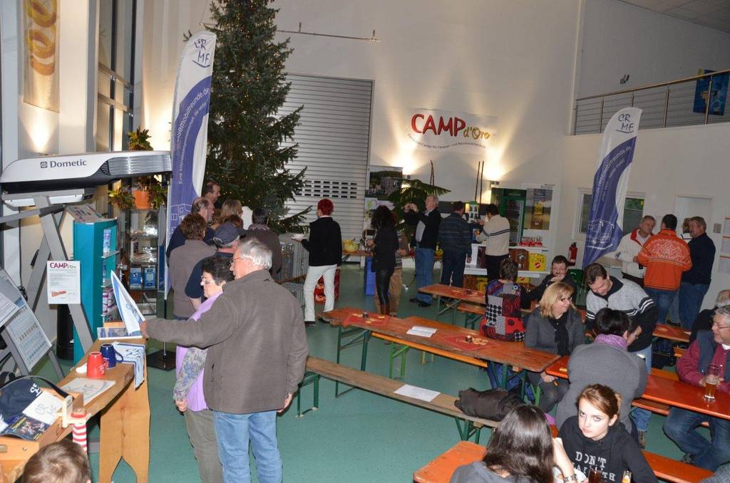 In der Ausstellungshalle