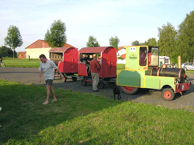 Der Campingplatz-Express
