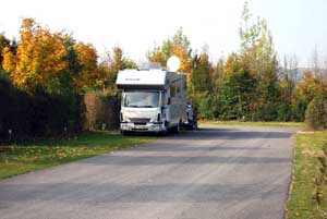 Wohnmobilstellplatz am Rothsee