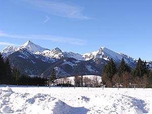 Blick vom Campingplatz